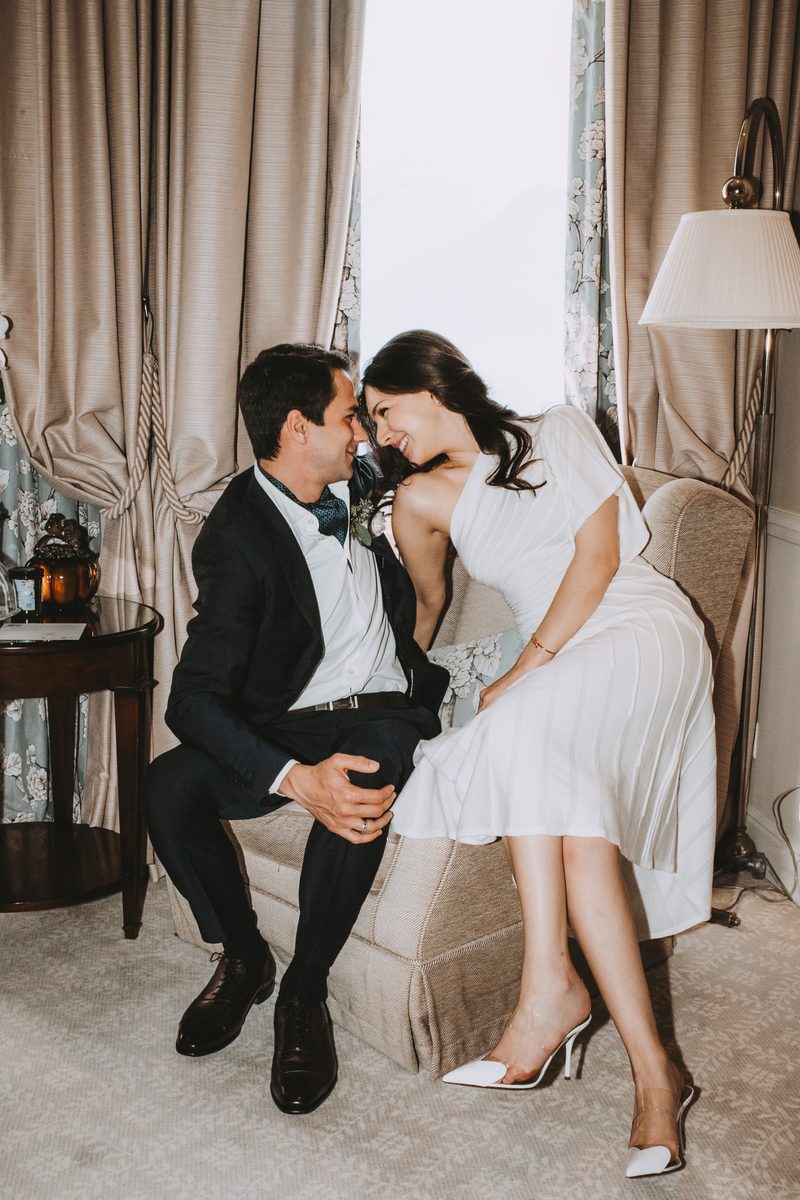 First dance at a luxury wedding venue in the Geneva region
