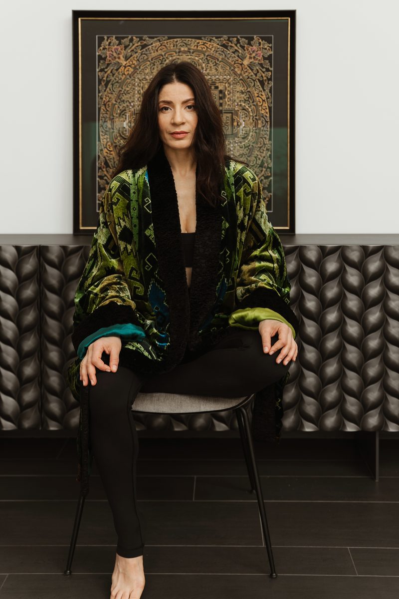 Editorial-style portrait capturing quiet confidence and poise